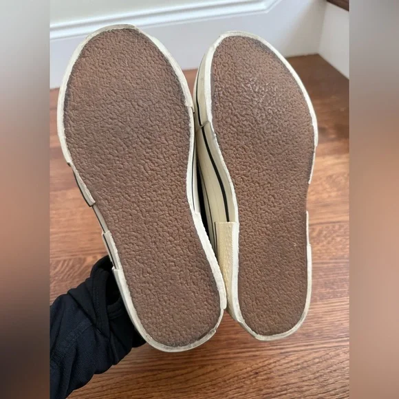 XVessel G.O.P Levels Glows Black White Slip On Sneakers Shoes Distressed M 5 W 7 - Picture 3 of 9